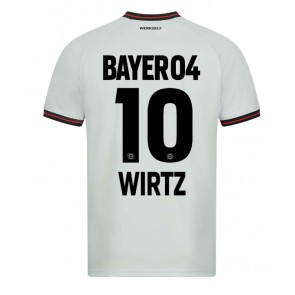 Bayer Leverkusen Florian Wirtz #10 Gostujuci Dres 2023-24 Kratak Rukavima